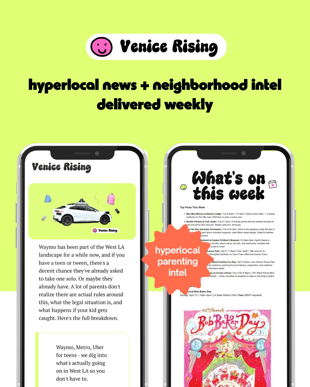 Weekly newsletter on Beehiiv